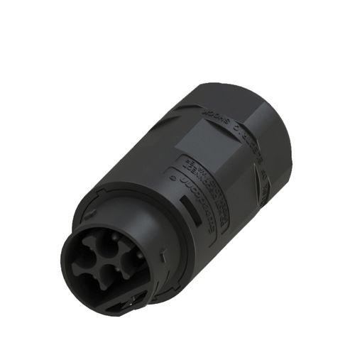 Connecteur de données - EN050-1236-00 - Suzhou Exceedconn Technology Co.,Ltd. - d'alimentation électrique / surmoulé / droit