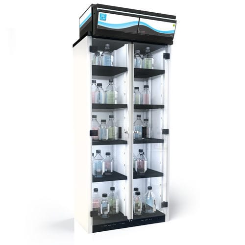 Armoire de stockage - 834 - Erlab - au sol / double porte / en acier galvanisé