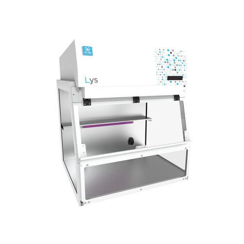 Hotte PCR avec irradiation UV - Lys - Erlab - en inox
