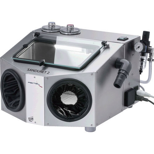 Cabine de sablage à pression - SANDURET - Reitel - manuelle / en acier inoxydable