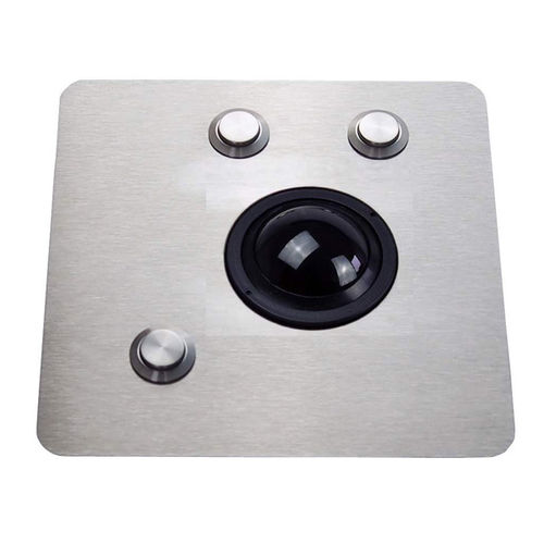 Trackball laser - TBFM-50P-2+1B-L-U - WES Systeme Electronic GmbH - encastrable / 2 inch (50 mm) / USB