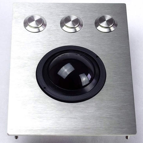 Trackball laser - TBFM-50P-3B-L-U - WES Systeme Electronic GmbH - encastrable / 2 inch (50 mm) / USB