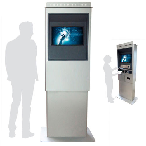 Terminal d'extérieur - Sky - WES Systeme Electronic GmbH - à écran tactile / kiosque / sur pied