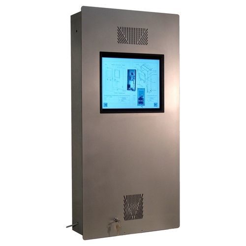 Terminal à écran tactile - V3-17T OUTDOOR - WES Systeme Electronic GmbH - mural / kiosque / TFT LCD