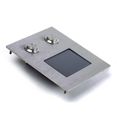 Pavé tactile industriel - TOUCHPAD-2TAST-TO - WES Systeme Electronic GmbH - en acier inox / IP65 / robuste