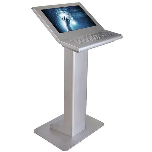 Support de moniteur sur pied - Light-M22P-T-IP65-V2A - WES Systeme Electronic GmbH