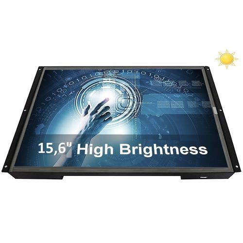 Moniteur LCD - TIC15.6ITH-HB-1500CD - WES Systeme Electronic GmbH - à écran tactile PCAP / à écran tactile résistif / à écran tactile infrarouge