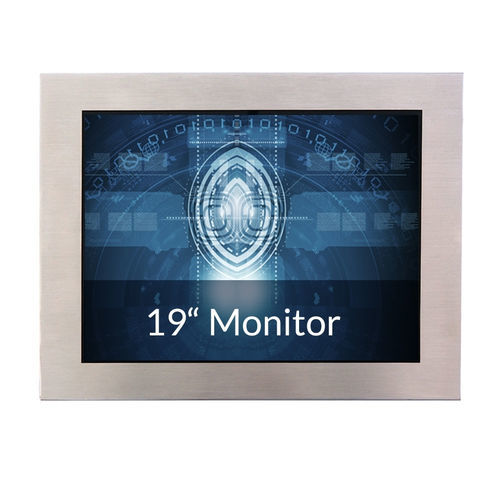 Moniteur TFT-LCD - IP65-19 - WES Systeme Electronic GmbH - rétroéclairage à LED / industriel / 19"