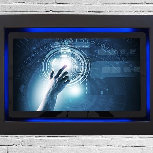 Panel PC à écran tactile multi-points - TIW21.5-PC-B  - WES Systeme Electronic GmbH - à écran tactile capacitif PCAP / 21.5" / Full HD