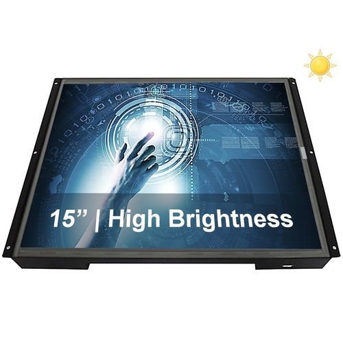 Moniteur LCD - TIC15.0ITX-HB-1500CD - WES Systeme Electronic GmbH - rétroéclairage à LED / industriel / pour usage extérieur