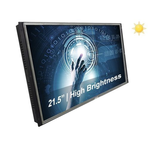 Moniteur LCD - TIC21.5ITH-HB-1500CD - WES Systeme Electronic GmbH - à écran tactile PCAP / rétroéclairage à LED / industriel