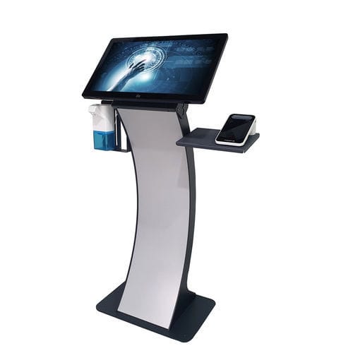 Support de moniteur sur pied - EASY-PC-STAND-22-23496C - WES Systeme Electronic GmbH