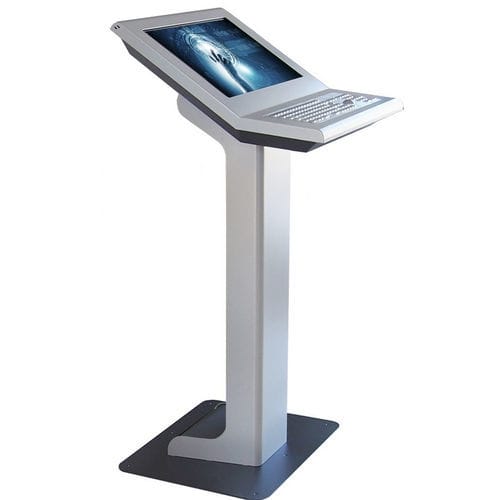 Support de moniteur sur pied - LIGHT-M22P-T-IP65 - WES Systeme Electronic GmbH