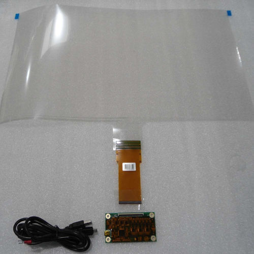 Dalle tactile capacitive - PCAP-17.0GR-TOUCHFOLIE - WES Systeme Electronic GmbH - 17" / à technologie tactile multipoint capacitive projetée / pour moniteur