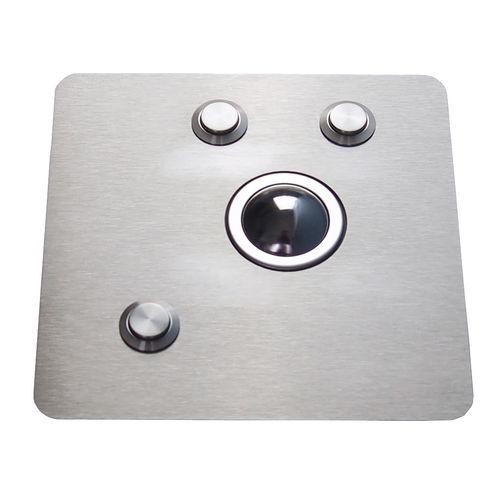 Trackball optique - TBFM-38S-2+1B-O-U - WES Systeme Electronic GmbH - encastrable / 38 mm / USB