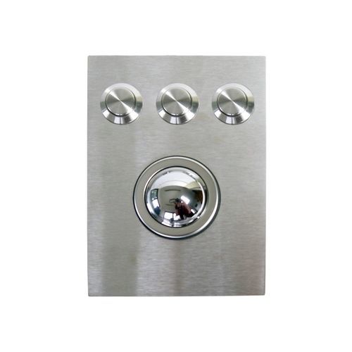 Trackball optique - TBFM-38S-3B-O-U - WES Systeme Electronic GmbH - encastrable / 38 mm / USB