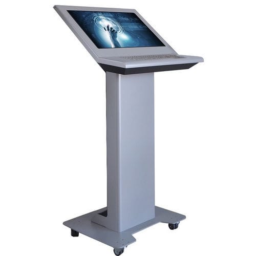 Support de moniteur sur pied - LIGHT-M22P-T-V19-R-IP65 - WES Systeme Electronic GmbH