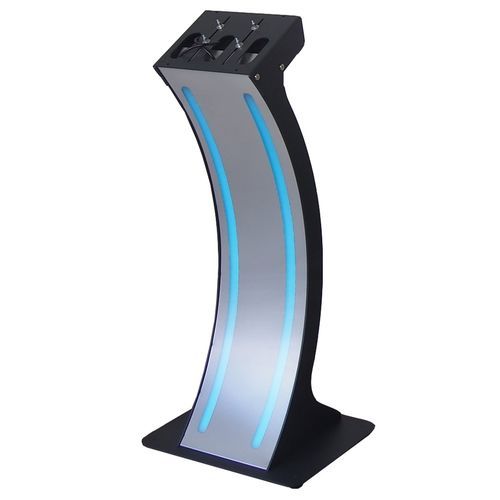 Support de moniteur sur pied - EASY-PC-STAND-22-LED - WES Systeme Electronic GmbH