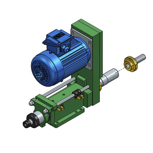 Unité de taraudage électromécanique - ST1N-ER20 - HANN KUEN MACHINERY - de précision