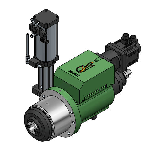 Broche de taraudage - FMDC155W-BT40 - HANN KUEN MACHINERY - de perçage / motorisée / avec changeur automatique d'outils