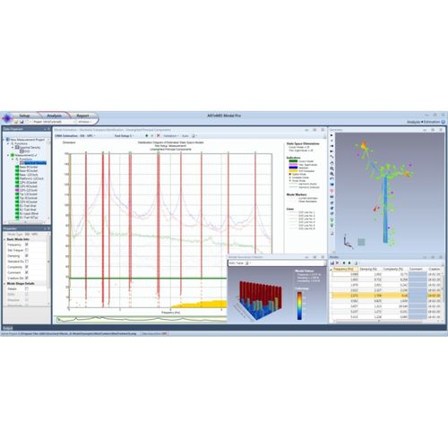 Logiciel d'analyse de vibration - ARTEMIS - GeoSIG Ltd - de mesure / d'ingénierie / d'animation