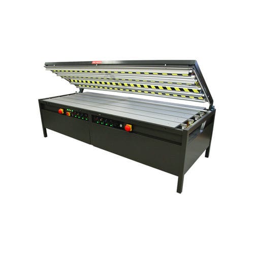 Cintreuse pneumatique - HRP 300 - BERMAQ - manuelle / pour profilés en matières plastiques / semi-automatique