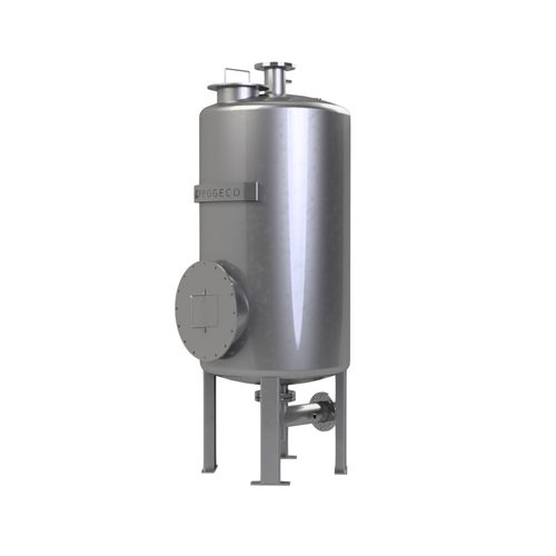 Filtre à gaz - FCA - Progeco SRL - à charbon actif / de process / en acier inoxydable