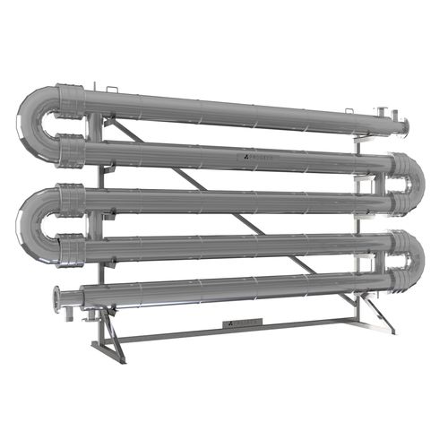 Échangeur de chaleur tube / tube - SCP  - Progeco SRL - liquide / liquide / en acier