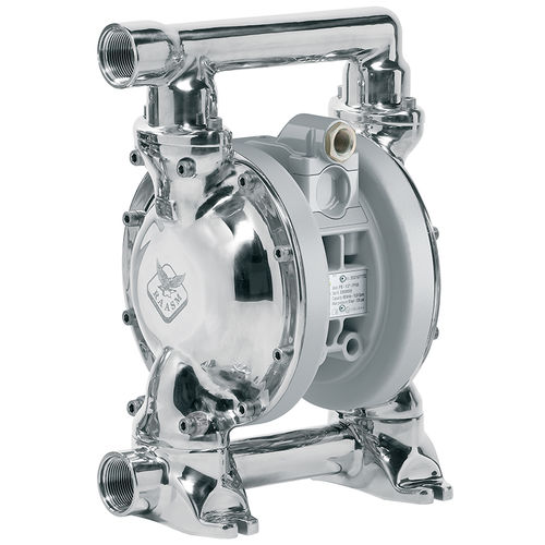 Pompe en acier inoxydable - 2A1/26775TTI - RAASM SpA - à double membrane / pour eau industrielle / pour produits chimiques