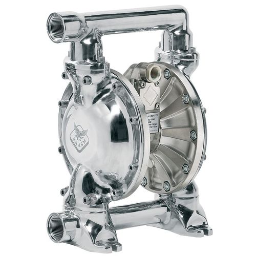 Pompe en acier inoxydable - 4C1/26415TTI - RAASM SpA - à double membrane / pour eau industrielle / pour produits chimiques