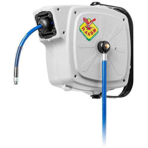 Enrouleur de tuyau - 92808.102 - RAASM SpA - à rappel automatique / pour l'eau / pour air