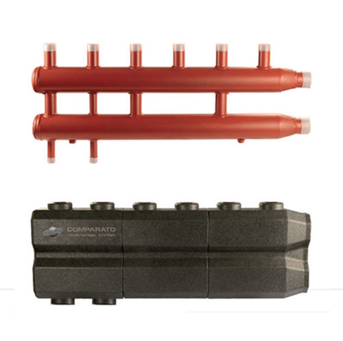Manifold multivoie - C series  - Comparato Nello S.r.l. - en acier au carbone / fileté / pour chauffage