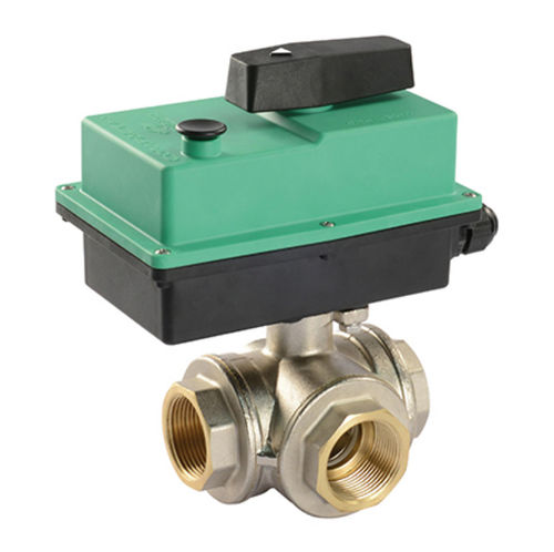 Vanne à boisseau sphérique - CY2 series - Comparato Nello S.r.l. - à actionneur électrique / femelle-femelle / IP67