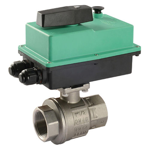Vanne à boisseau sphérique - CY2 series - Comparato Nello S.r.l. - à actionneur électrique / de contrôle / femelle-femelle