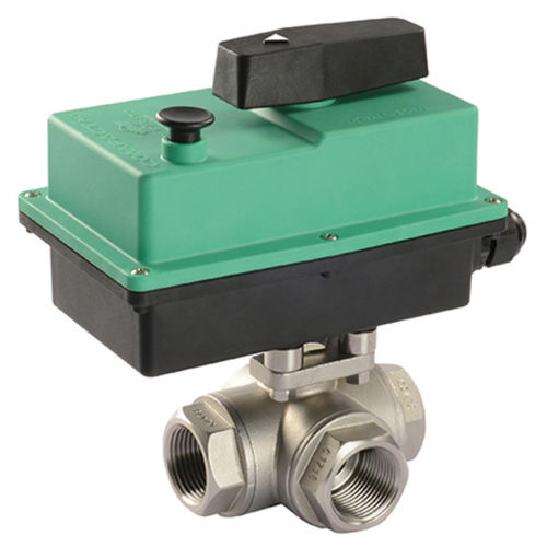 Vanne à boisseau sphérique - CY2 series - Comparato Nello S.r.l. - à actionneur électrique / de contrôle / femelle-femelle