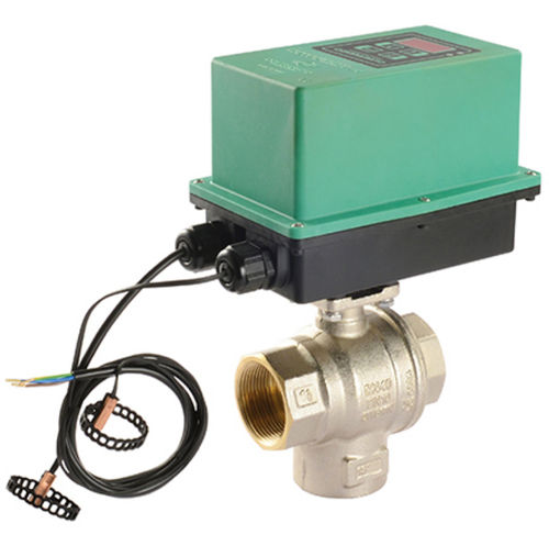 Vanne à boisseau sphérique - COMPAMIX L - Comparato Nello S.r.l. - à actionneur électrique / de prélèvement / de mélange