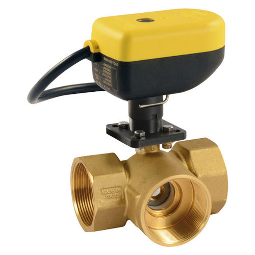 Vanne entraînée par moteur - SC3 series - Comparato Nello S.r.l. - à boisseau sphérique / électrique / de régulation