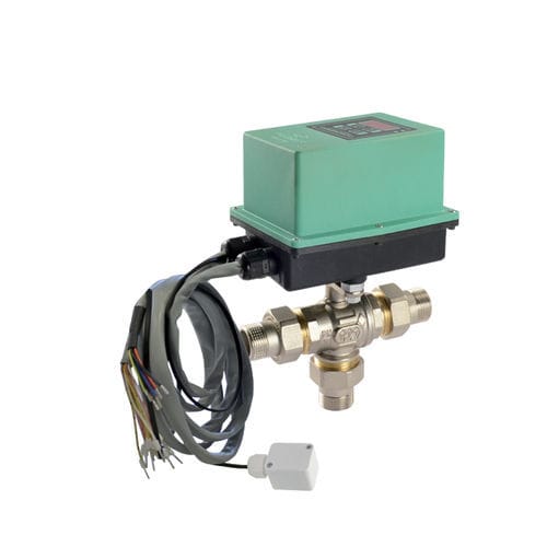 Vanne à boisseau sphérique - CLIMA series - Comparato Nello S.r.l. - électrique / d'aiguillage / pour eaux chaudes