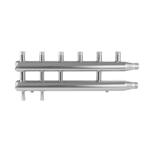 Manifold 2 voies - A0 series - Comparato Nello S.r.l. - en inox / pour chauffage / fileté