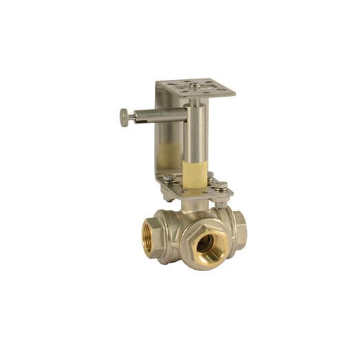 Vanne manuelle - DC3 series - Comparato Nello S.r.l. - en inox / en laiton / 3 voies