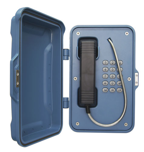 Téléphone analogique - JR101-FK - J&R Technology Ltd - IP67 / pour tunnel / pour mine souterraine