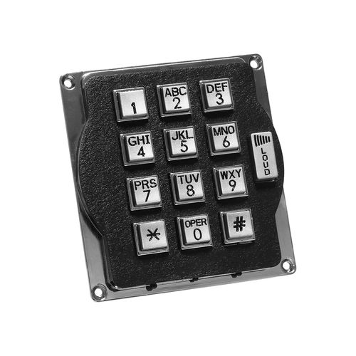 Clavier numérique 12 touches - JR-KP-04 - J&R Technology Ltd - mural / en métal / en silicone