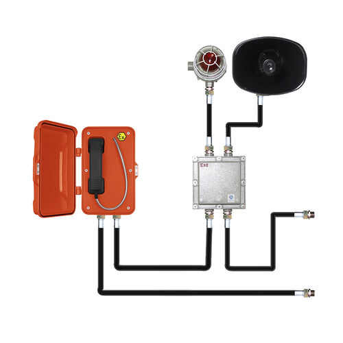 Téléphone VoIP - JREX106-A01-CB-HB ATEX - J&R Technology Ltd - IP65 / IP67 / IK10