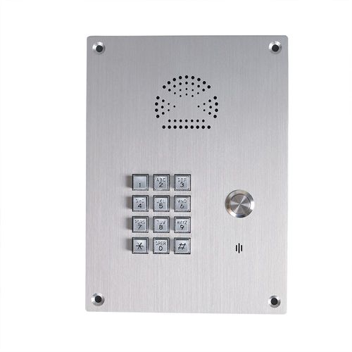 Interphone d'urgence - JR308-FK-IW - J&R Technology Ltd - durci / antivandalisme / à montage affleurant