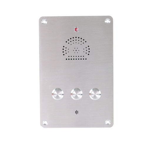Interphone audio - JR301-3B-IW - J&R Technology Ltd - d'urgence / durci / antivandalisme