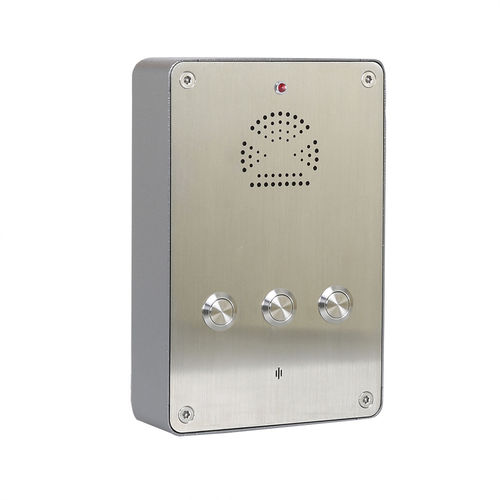 Interphone audio - JR301-3B-OW - J&R Technology Ltd - d'urgence / durci / antivandalisme