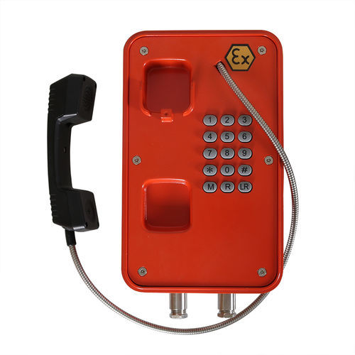 Téléphone industriel VoIP - JREX106-A03-HB - J&R Technology Ltd - IP67 / avec porte de protection / mural