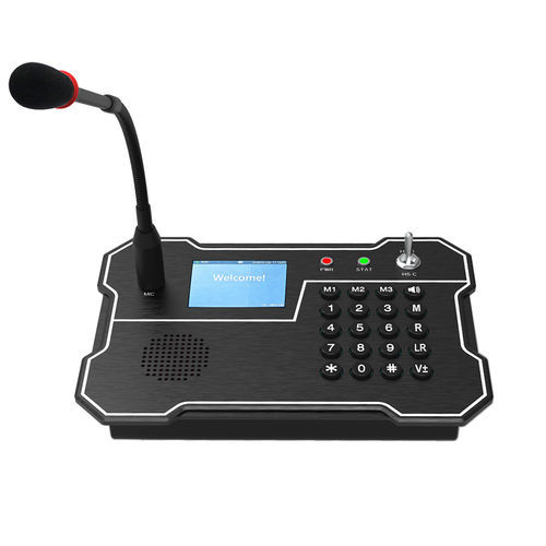 Interphone audio - JR-MIC-02 - J&R Technology Ltd - de bureau / IP55 / SIP