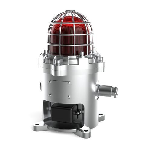 Diffuseur d'alarme sonore avec feu à LED - JREX-SL - J&R Technology Ltd - avec feu au xénon / avec feu tournant / Eex
