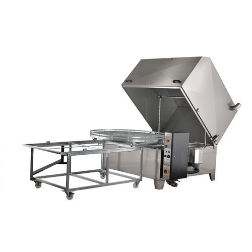 Machine de lavage de pièces - PYM2 series - DOLFIN - par aspersion / à eau / industrielle